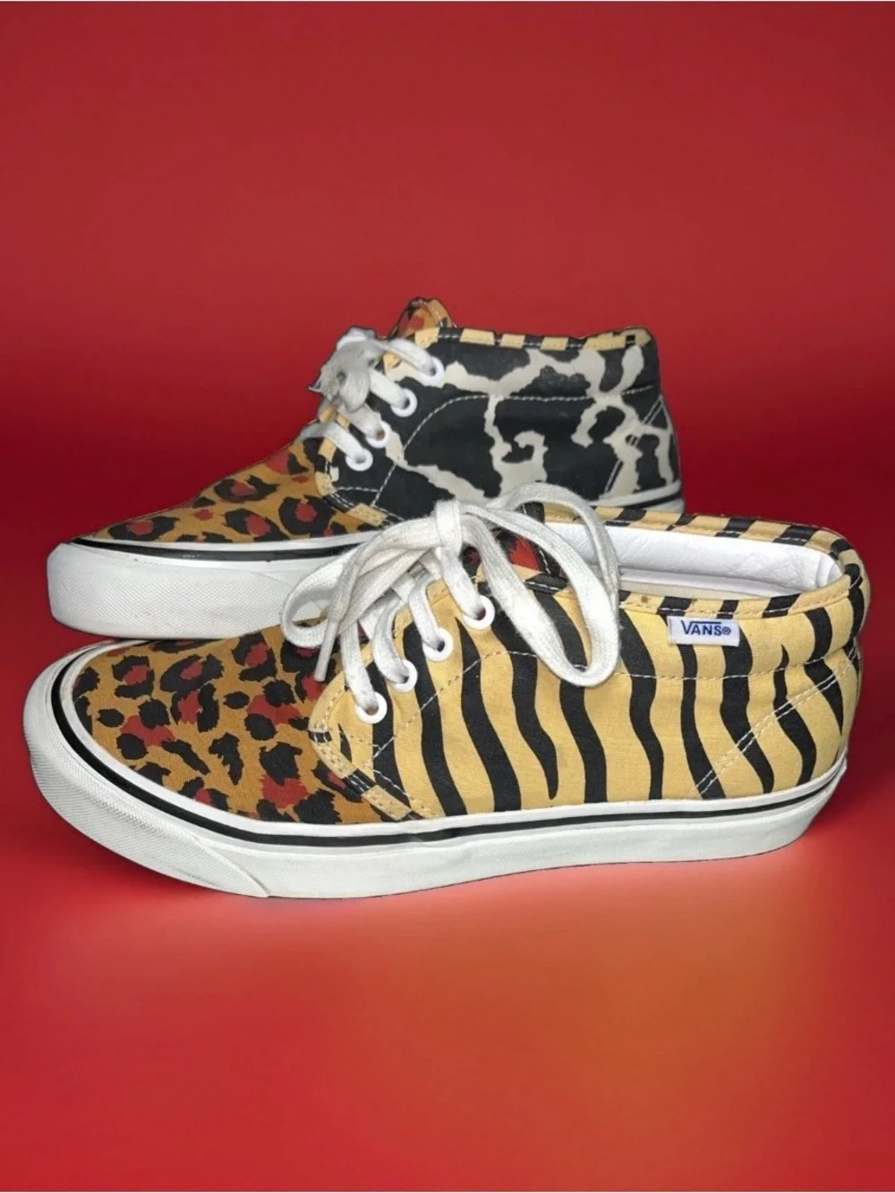 VANS Chukka 49 Dx -Anaheim Factory Collection -Print Mix / Flax- Mens9 Woman10.5